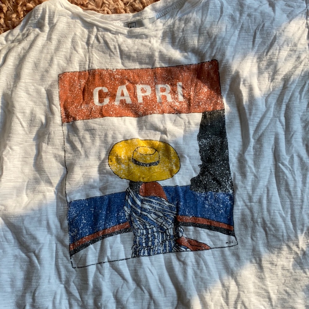 Take me to Italy cropped T-shirt